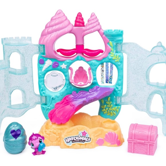 Hatchimals Toys Hatchimals Colleggtibles Coral Castle Fold Open